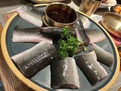 -草家酱蟹炭火烤肉店(珲春南路一店)