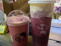 车厘酸奶波波冰-喜茶(永旺梦乐城店)