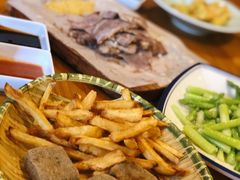 干炸臭豆腐-丁记盐蘸牛肉·新杭菜(河东路店)