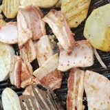 栀子油烤肉｜石记老北京栀子烤肉｜新鲜美食满足