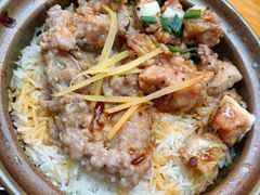排骨拼肉饼饭-荣记煲仔饭(高庙路店)