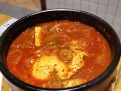海鲜豆腐汤-姜虎东白丁烤肉(虹桥天地店)