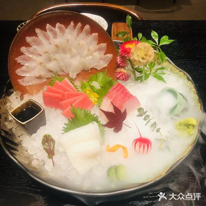 秀目somo新派日式料理 华润万象城店 平目鱼刺身图片 沈阳美食 大众点评网