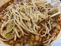 杂酱面大红汤-聚园面庄(新光天地店)