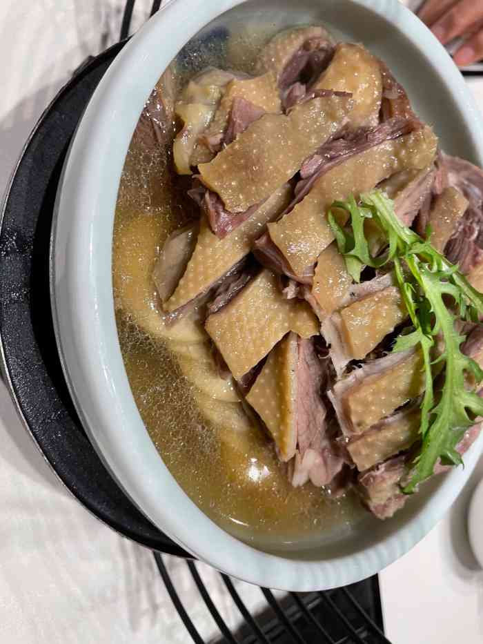 點了南瓜的甜品(名字忘記了)鹽水鵝 揚州炒飯,糟溜三白.