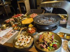 -草家酱蟹炭火烤肉店(珲春南路一店)