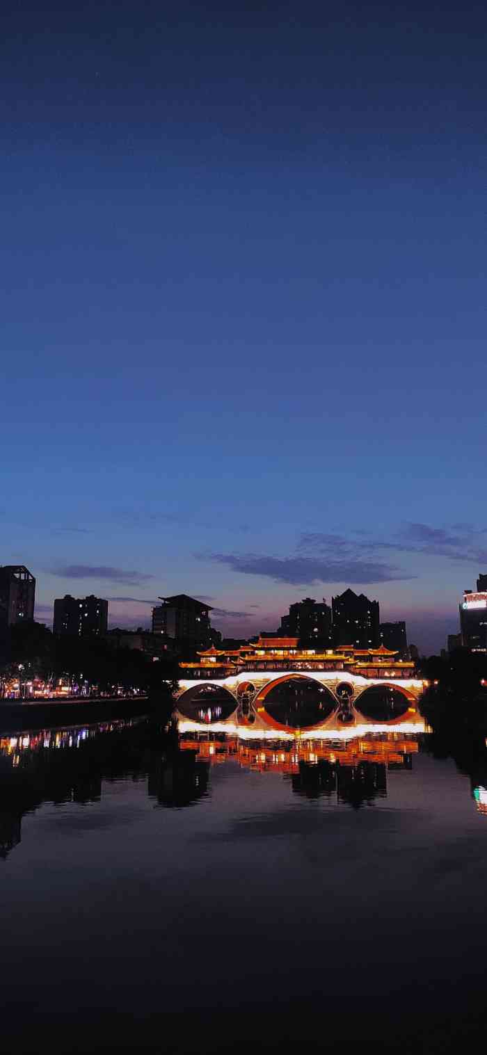 九眼桥码头遗址"十一期间到成都旅游,晚上来这里看夜景,从.