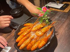 冰镇醉沼虾-乔街深夜食堂·台州菜·高压锅生蚝(杭州总店)