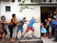 -槟城街头艺术街区