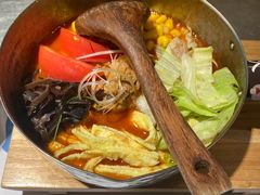 肥牛炼番茄线食-火山屋台(新街口店)