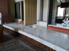 石板休息区-春晖园度假酒店温泉