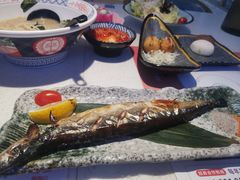 盐烤秋刀鱼-花漫里日式餐厅(刺桐店)