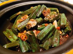 砂锅酱汁秋葵-闽上鲜·福建菜(龙湖滨江天街店)