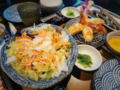 温泉蛋蟹腿沙拉-魔丼屋(日月光店)
