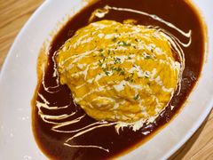 日式肉汁芝士蛋包饭-Ufufu cafe(天神巷店)