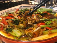 泡椒青菜炒牛柳-鉴川·川菜传承(星汇两江店)
