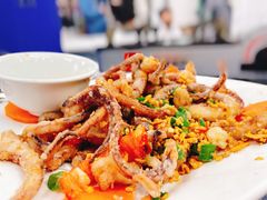 椒盐鱿鱼须-凤城康记饭店