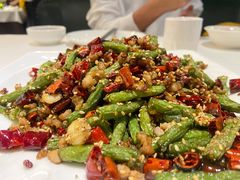 干煸芸豆-金春禧·鲁菜海鲜(延吉路万达店)