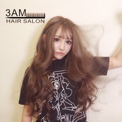 Yishen染发作品-3AM HAIR SALON烫发染发接发