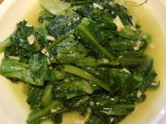 蒜泥炒油麦菜-侯家庄私房菜馆观景餐厅