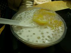 鲜奶木瓜加西米(热)-百花传统甜品店(原址店)