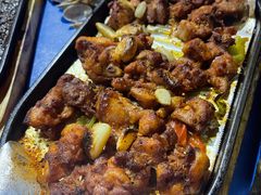 料理烤老味道鸡块-老东镇啤酒屋海鲜加工·蒸汽海鲜·海鲜烧烤(台东店)