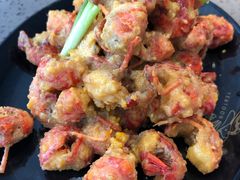 咸蛋黄焗虾球-一棠龙虾(徐家汇城开YOYO店)