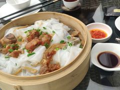 榨菜排骨蒸陈村粉-悦湖公馆