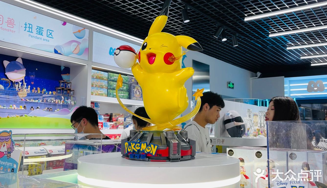 湖滨银泰这家手办店真是太好看了吧🔺连玩带买停不下来➿