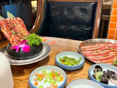 -明洞阿姨·韩式酱蟹烤肉·创意料理(三元桥店)