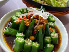 水豆豉拌秋葵-大蓉和(一品天下店)