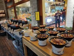 自助取餐区-厨掌柜长寿菜馆(古镇店)