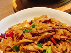 三层肉炒建瓯笋芽-四道菜·福建菜馆(新街口金鹰店)