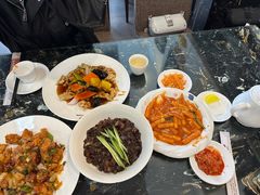 鱼饼炒年糕-桃园中华料理炸酱面(燕儿岛路店)