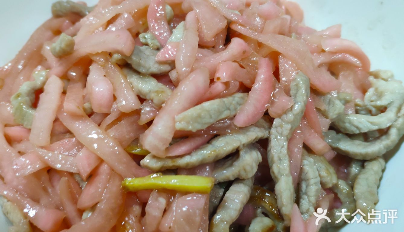 酸辣开胃,爆好吃的泡萝卜炒肉丝