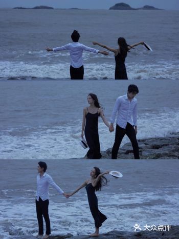 电影感婚纱照/打造海边治愈风格/大连婚纱照