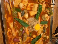 鱼饼火山炒年糕-包装马车·韩国料理·포장마차