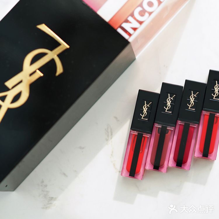 YSL黑管水釉唇彩试个遍