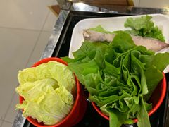 青菜大合盘-老长春果木炭涮羊肉(东田·青年城店)