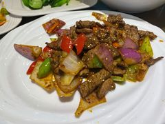 孜然羊肉-清真益鑫羊肉手抓馆(南大街店)