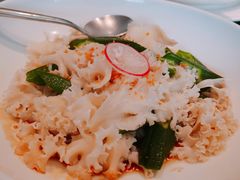 绣球菌炒笋-宴南庭·闽味私房菜