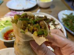 筋饼大份-姥姥家春饼店(佳亿时尚广场店)