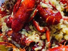 蒜泥龙虾中虾-香满锅老北京羊蝎子火锅·家常菜(新街口店)