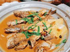 -东来菜馆•手抓海鲜家常菜•海鲜锅贴(鸽子窝店)