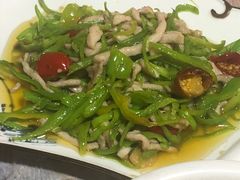 青椒肉丝-金渝海鲜烧烤万州烤鱼店
