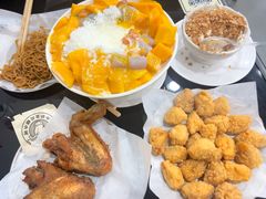 芒果芋圆牛奶绵绵冰-水牛奶皇后糖水铺(深圳总店)
