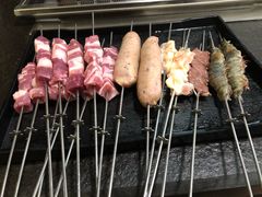 -長壹旋转烤吧 农家鸡火锅