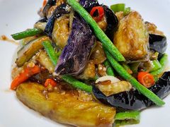 茄子豇豆-鸡毛店·川菜(双楠店)