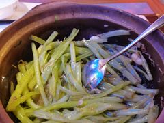 虾酱啫通菜梗-啫神·广州地标美食(北京路店)