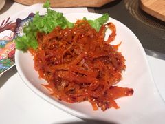 拌明太鱼丝-七八冷面·延边朝鲜族美食(圣熙八号店)
